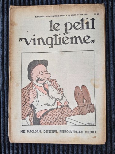 Tintin petit vingtième - petit,