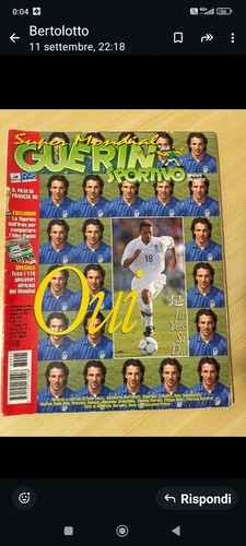 Guerin sportivo numero 1998 - guerin, 25/1998