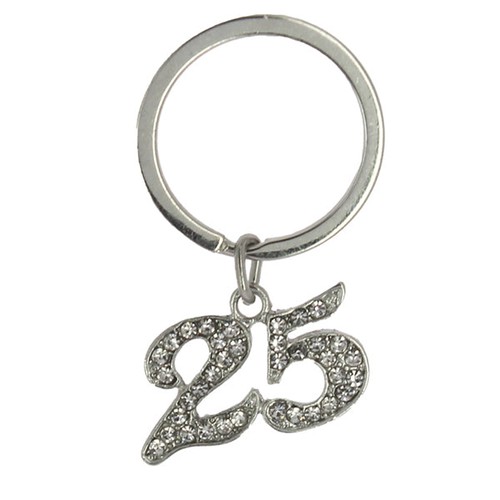 Accessorio portachiavi numero