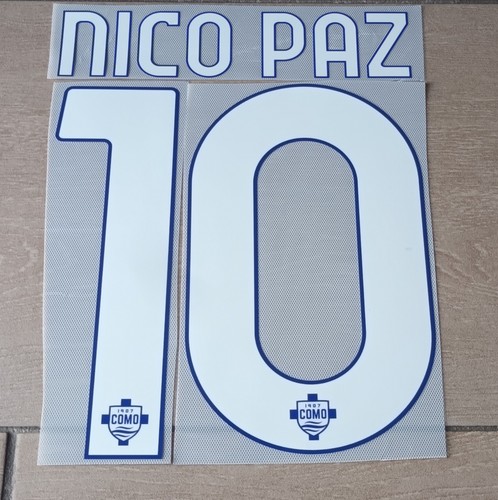Stampa nome numero - nome, maglia