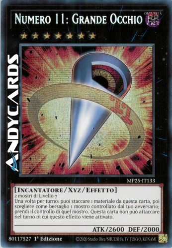 Numero grande occhio - numero, 11: