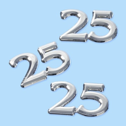 Numero argento nozze - numero,