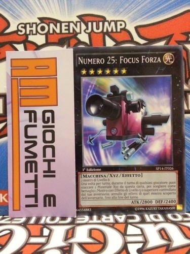 Numero focus forza - forza, in