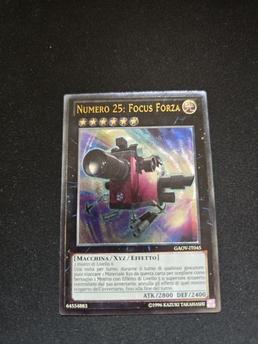 Numero 25 focus - yu-gi-oh!, 25:
