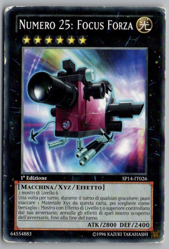 Numero 25 focus - 25:,