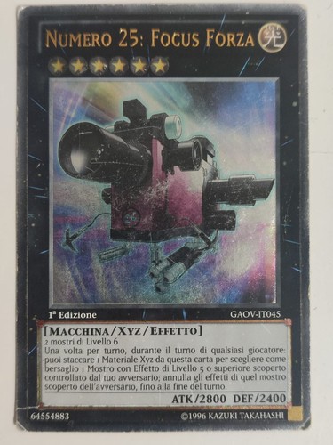 Numero 25 focus - yu-gi-oh!,