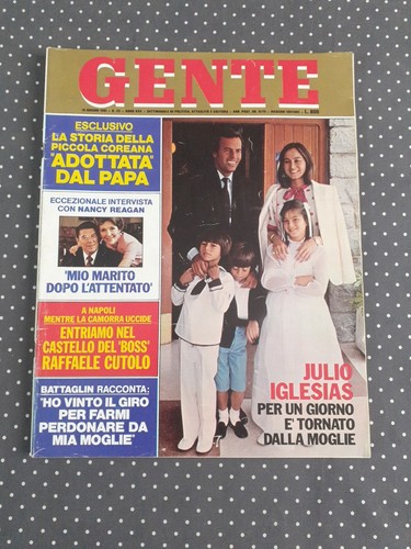 Rivista settimanale gente - rivista,