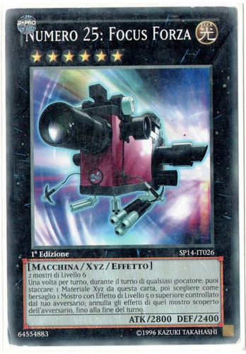 Numero 25 focus - yu-gi-oh!,